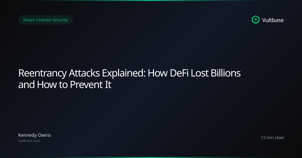 Reentrancy Vulnerability Exploitation | Vibepedia